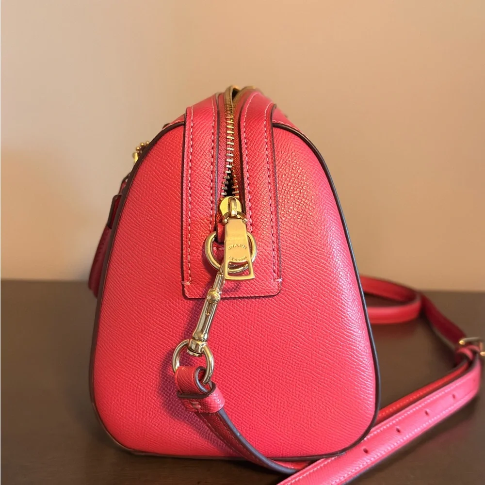 Coach Rowan Satchel with Signature Wallet; last pic best for color - Picture 3 of 14